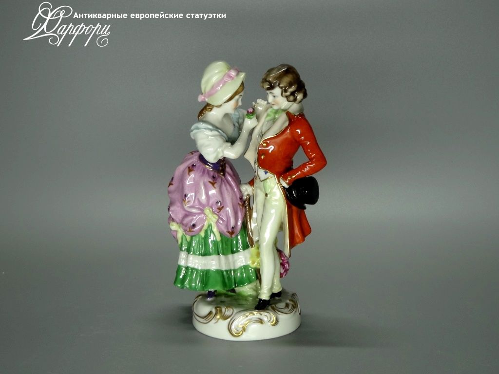 Фарфоровая статуэтка Германия Kister Alsbach 1959
